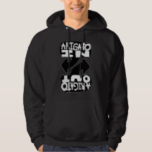Arigato In, Arigato Out (preto e branco)