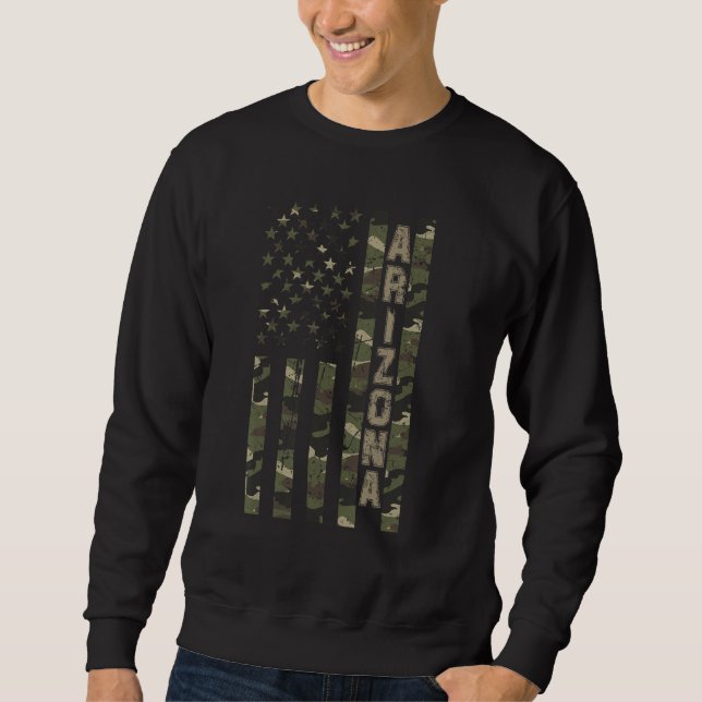 Moletom Arizona dos Estados Unidos - Camo em apuros com pa (Frente)