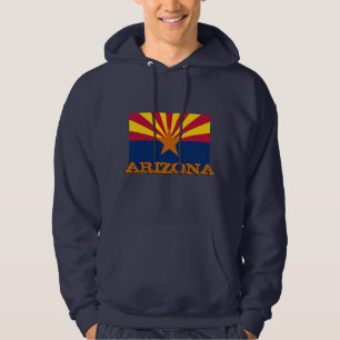 Moletom Arizona Flag Hoodie, Patriots USA, Arizona