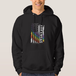 Moletom Arkansas EUA aflora o arco-íris com US Fla