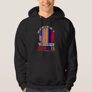 Moletom Armênio americano Patriot Heart é da Armênia Gr
