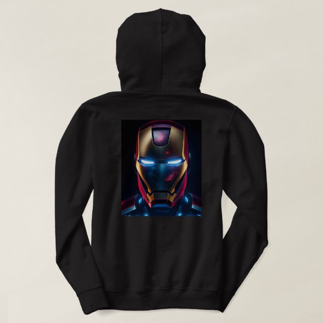 Moletom Armor para Cima: Marvel Ironman Hoodie (Verso do Design)