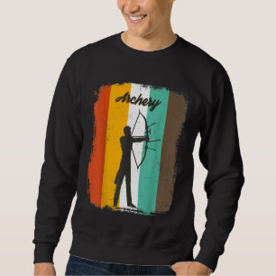 Moletom Arqueiro Retro Para Amantes de Arquearia
