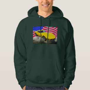 Moletom Arraia-lixa 1975 de Corveta com bandeira americana