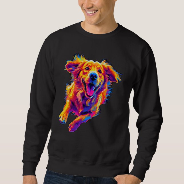 Moletom Art  Golden Retriever Dog (Frente)