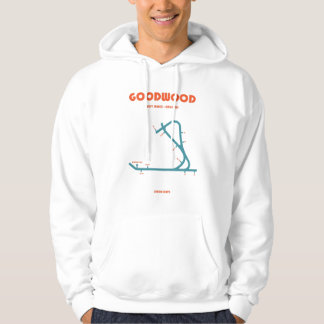 Moletom Arte de Linha Minimalista Retro do Hipódromo de Go