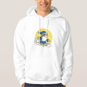 Moletom Arte de Personagem de Inverno Divertido com Gnome 