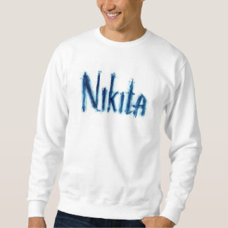 Moletom Arte de Roteiro Personalizado "Nikita" Estético -