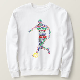 Moletom Arte do Jogador de Futebol