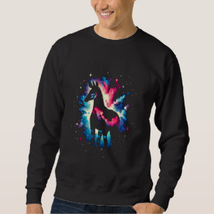 Moletom Arte Espacial Cósmica legal Okapi Galaxy