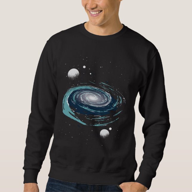 Moletom Arte Galáctica da Nebulosa (Frente)