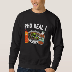 Moletom Arte Legal de Pho para Homens Mulheres Sopa de Mac
