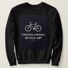 Moletom Arte Minimalista de Bicicleta