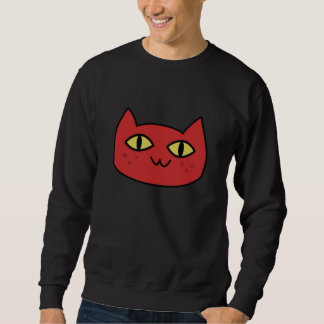 Moletom Arte Pop de Gato Carmesim