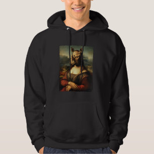 Moletom Arte Renascença Pintura Engraçada Mona Lisa Rhinoc