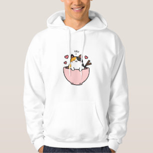 Moletom Arte Vetorial Anime Calico Fofo