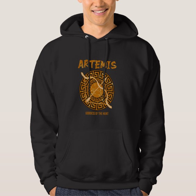 Moletom Artemis Deusa do Antiquado Mitólogo Grego (Frente)