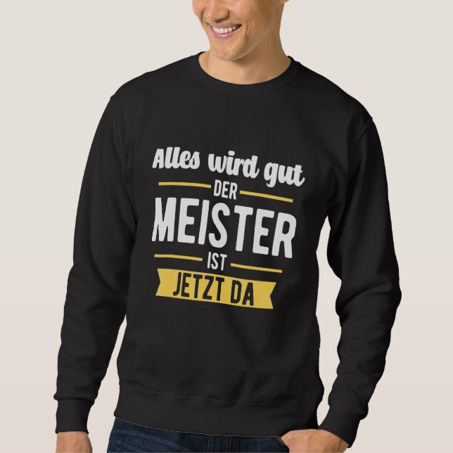 Moletom Artesanato de Teste Mestre (Frente)