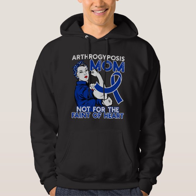 Moletom Arthrogryposis Mom For A Warrior Survivor Awarenes (Frente)
