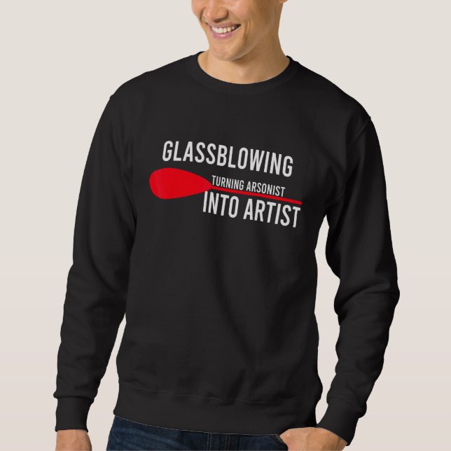 Moletom Artista Arsonista Glassing Art Glas (Frente)