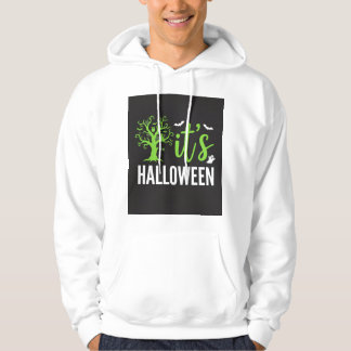 Moletom Árvore Assustadora do Halloween com Morcegos em Ve