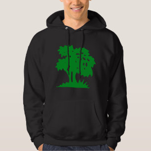 Moletom Árvore de desenho - verde-grama