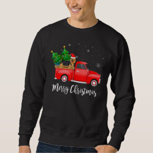 Moletom Árvore de Natal de Caminhão Vermelho Australiano X