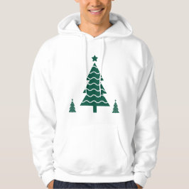 Moletom Árvore de Natal Fofo Design de Férias.