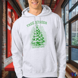 Moletom Árvore de Natal Vintage - Pinheiro Verde Retrô em 