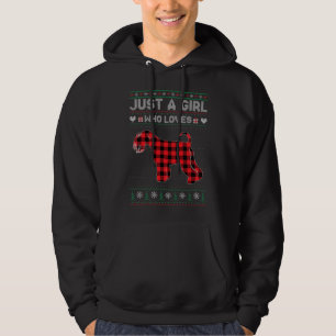 Moletom Árvore De Xmas Apenas Uma Menina Que Ama O Chri De