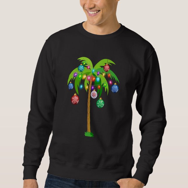 Moletom Árvore Tropical de Natal do Havaí - Coco L (Frente)