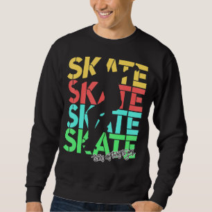 Moletom As Escadas De Skateboarders Retro Estão Lá Para Sa