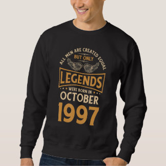Moletom As Legendas De Aniversário Foram Nasceres Em Outub