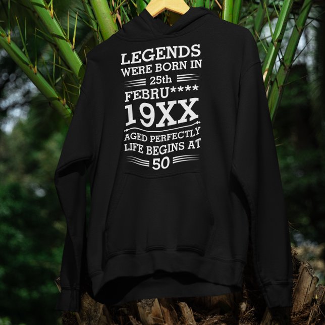 Moletom As Legendas Personalizadas Eram Nasceres no Mês do (Criador carregado)