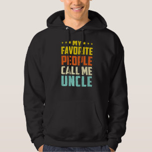 Moletom As minhas Pessoas favoritas chamam-me Tio Engraçad
