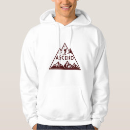 Moletom Ascend Mountain Hoodie – Minimal Geometric