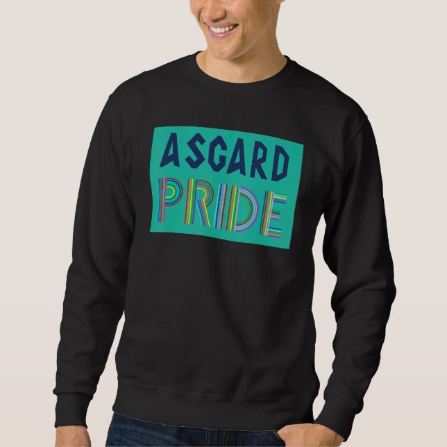 Moletom Asgard Pride Lgbt Pride Mês Arco-Íris Gay (Frente)