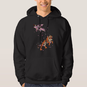 Moletom Asia Wild Animal Cherry Blossom Predator Sakura Tr