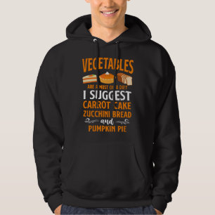 Moletom Assar Bolo Torta Vegetais Vegetariano Vegano D