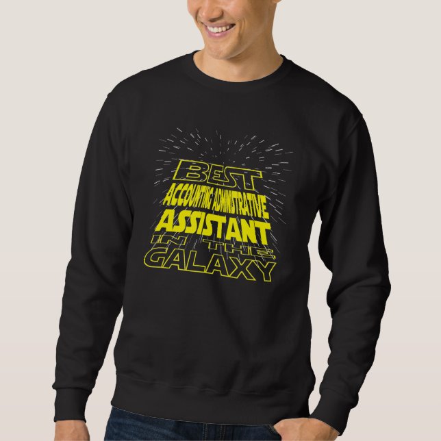 Moletom Assistente administrativo de contabilidade Legal G (Frente)
