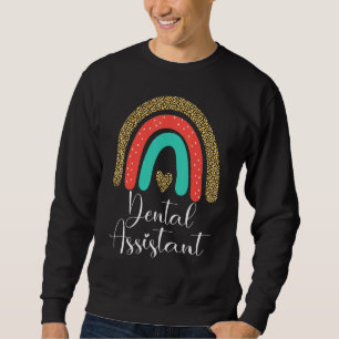 Moletom Assistente Dental Leopardo Rda Assistente Dentista