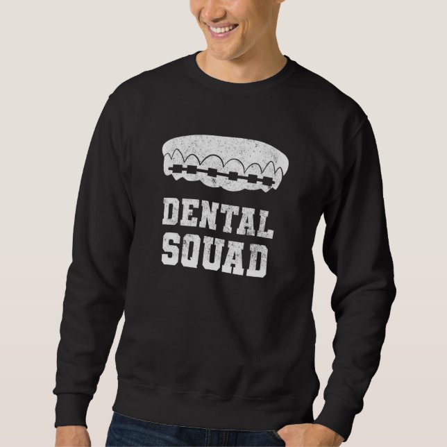 Moletom Assistente Dentário Equipe de Dentista Dentes Ciru (Frente)