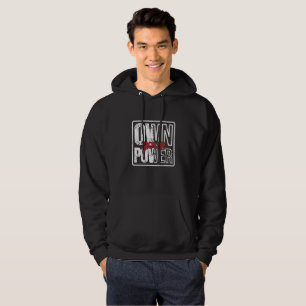 Moletom Assuma Seu Poder – Design de Citação Motivacional