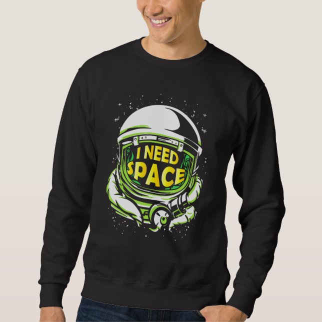 Moletom Astrofísica Preciso Do Geek Espacial Externo Da Ci (Frente)