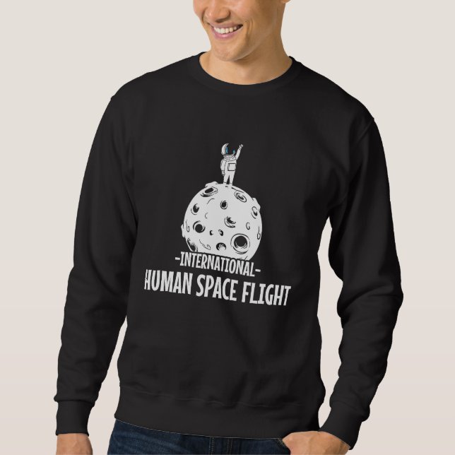 Moletom Astronaut on the moon and Mars for space friends (Frente)