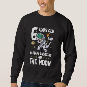 Moletom Astronauta 6 Astronauta Boys Espaço Aniversário 6 