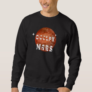 Moletom Astronauta do Occupy Mars Astronauta Espacial Exte