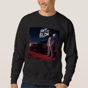 Moletom Astronauta em Marte com Caminhão Elétrico Futurist