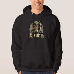 Moletom Astronauta Futuro Para Menina Negra Que Ama S