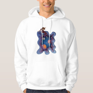 Moletom Astronauta Girl Space Gazing